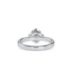 SKU: 0124 (22K) Knotted-Prong Solitaire Engagment Ring in Rose Gold.