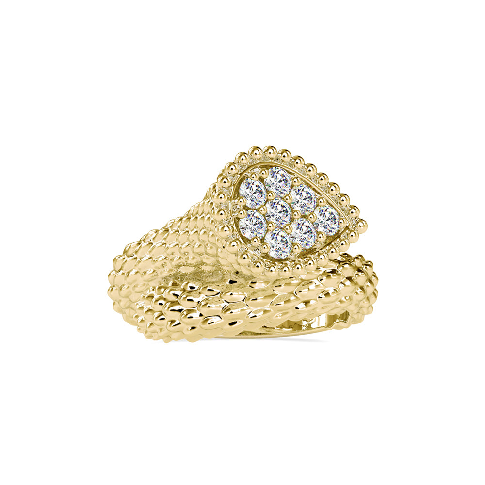 SKU: 0125 (18K) Boucheron serpent Bohome Ring in Rose Gold.