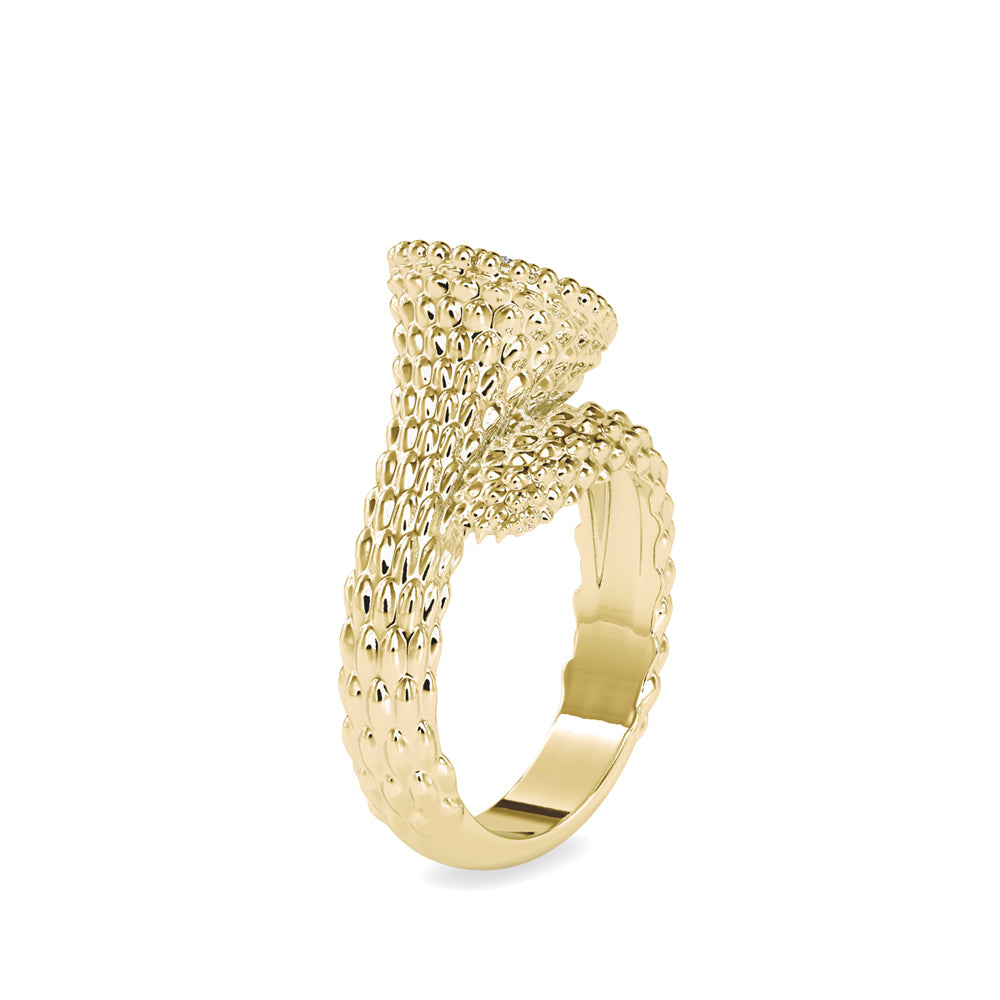 SKU: 0125 (10K) Boucheron serpent Bohome Ring in Rose Gold.