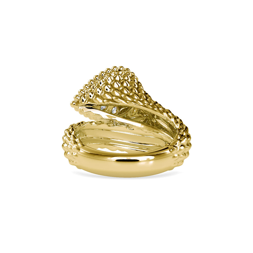 SKU: 0125 (14K) Boucheron serpent Bohome Ring in Rose Gold.