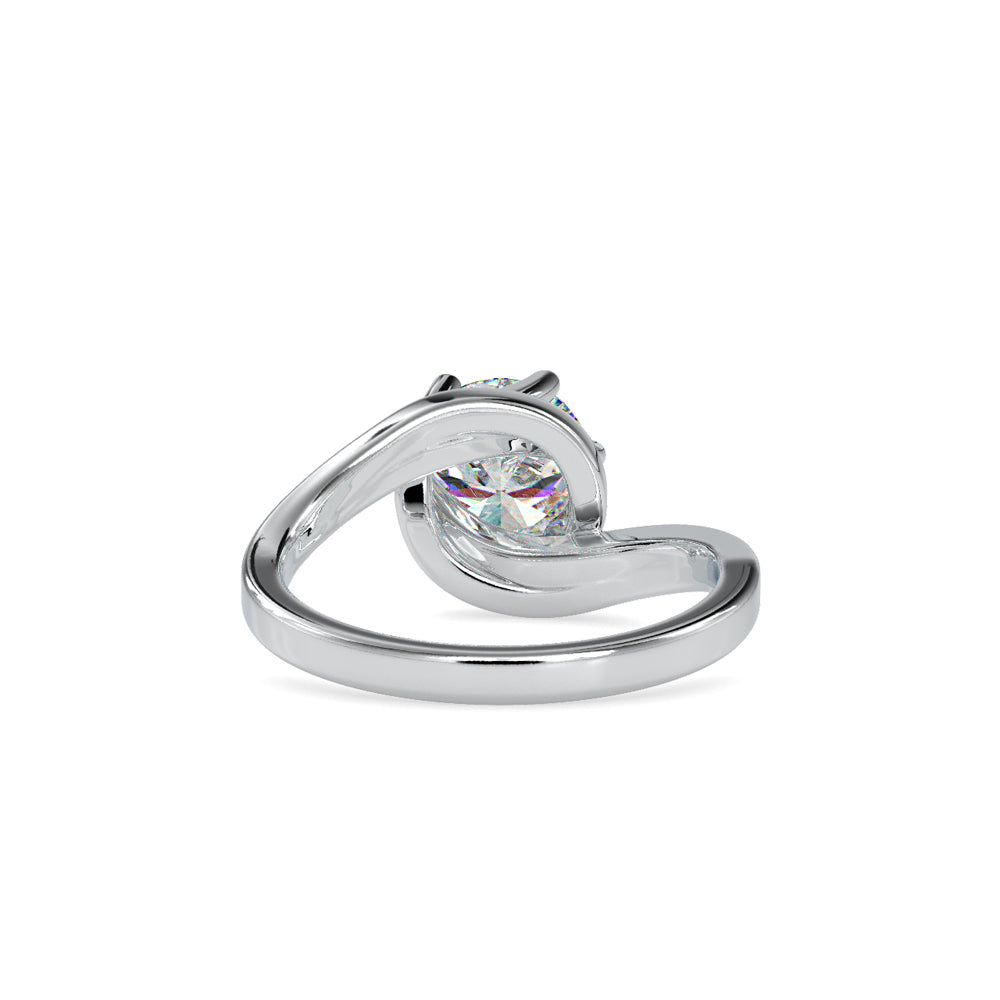 SKU: 0126 (22K) Six-Prong Solitaire Engagment Ring in Rose Gold.