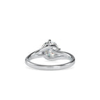 SKU: 0139 (18K) Four-Prong Solitaire Engagment Ring in Rose Gold.