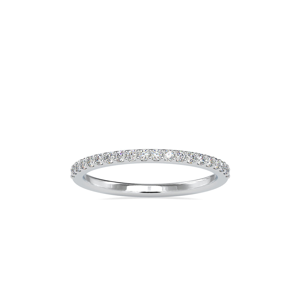 SKU: 0146 (22K) Diamond-Accent Wedding band in Rose Gold.