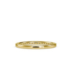 SKU: 0146 (10K) Diamond-Accent Wedding band in Rose Gold.
