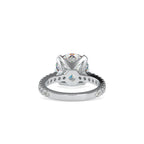 SKU: 0158 (18K) Round Diamond Solitaire Engagment Ring in Rose Gold.