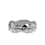 SKU: 0164 (10K) Nature-Inspired Leaf Ring in Rose Gold.