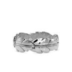 SKU: 0164 (10K) Nature-Inspired Leaf Ring in Rose Gold.