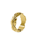 SKU: 0164 (18K) Nature-Inspired Leaf Ring in Rose Gold.