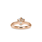 SKU: 0181 (22K) Fancy Six-Prong Solitaire Engagment Ring in Rose Gold.