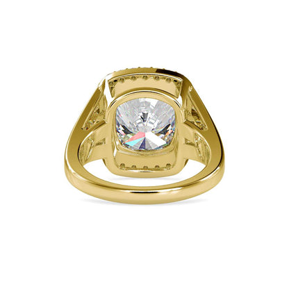 Cushion Shape Diamond Engagement Ring