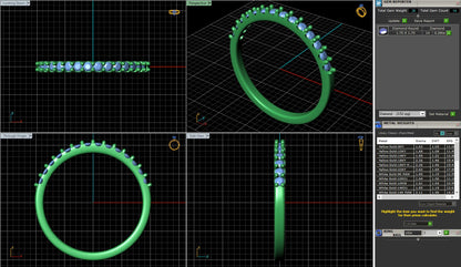 Petite Micropave Diamond Ring/Wedding Band