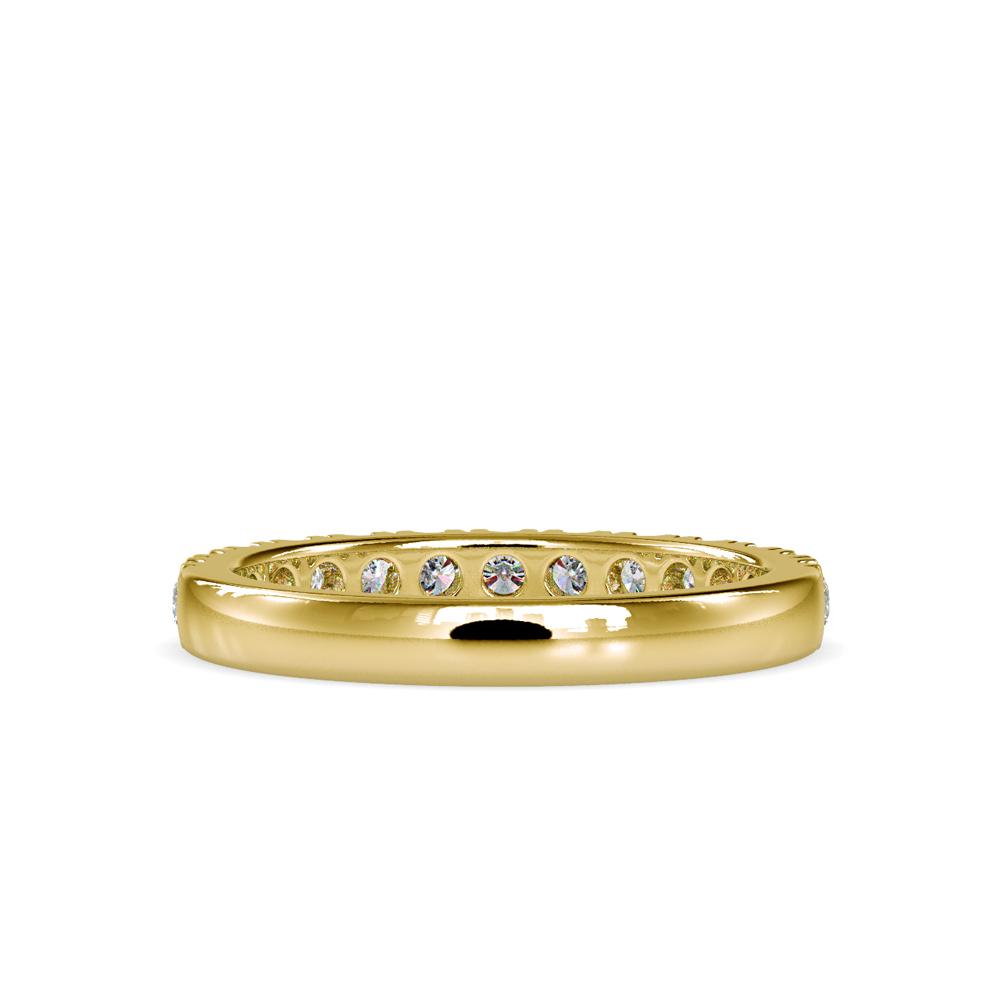 French Pave Diamond Ring