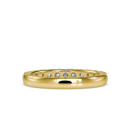 French Pave Diamond Ring
