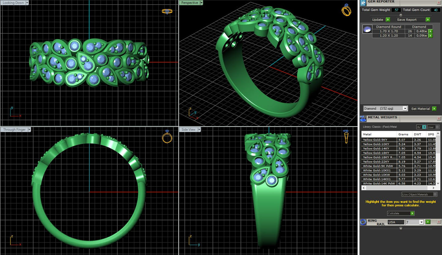 Fancy Diamond Ring