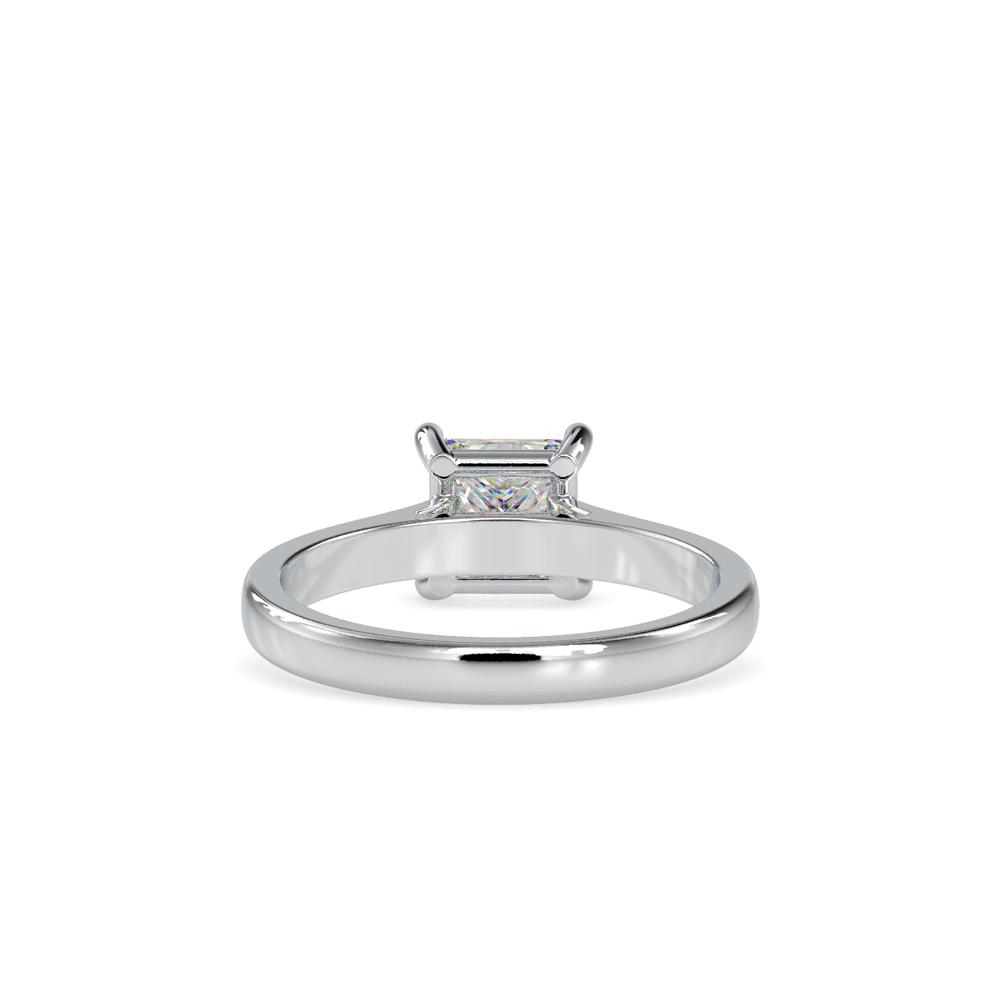 Petite Princess 4 Prong Solitaire Ring