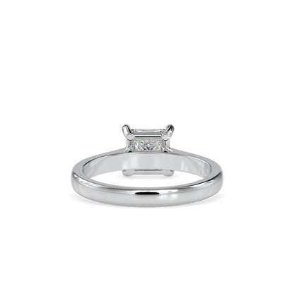 Petite Princess 4 Prong Solitaire Ring