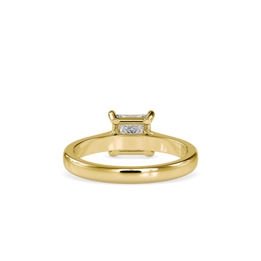 Petite Princess 4 Prong Solitaire Ring
