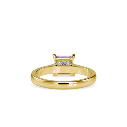 Petite Princess 4 Prong Solitaire Ring