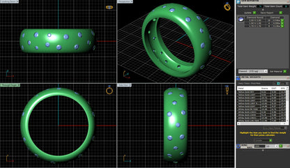 Starlight Diamond Eternity Ring