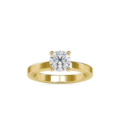 Petite 4 Prong Solitaire Engagement Ring