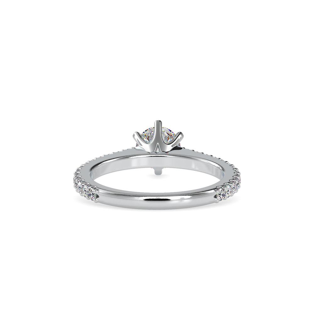 Petite 6 Prong Diamond Engagement Ring