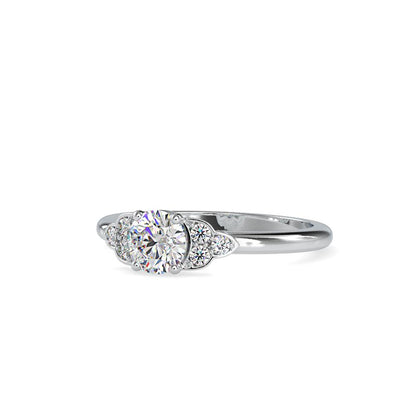 Classic 4 Prong Diamond Engagement Ring