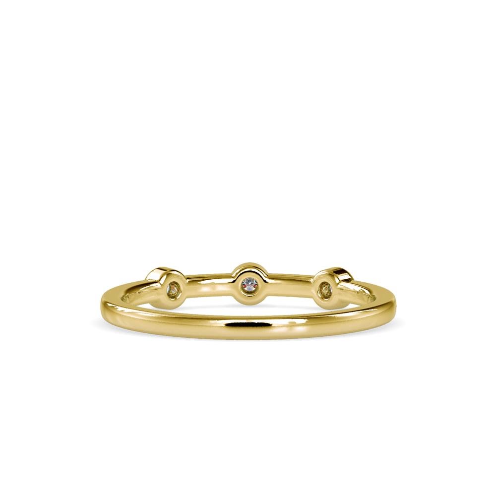 Classic Bezel Set Diamond Ring
