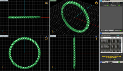 Petite Twisted Wire Ring