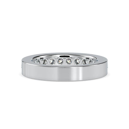 Petite Channel Set Diamond Wedding Ring