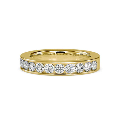 Petite Channel Set Diamond Wedding Ring