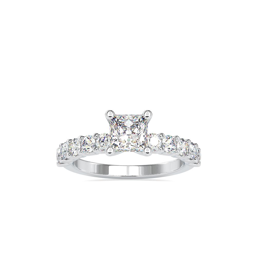 Princess Diamond Solitaire Engagement Ring