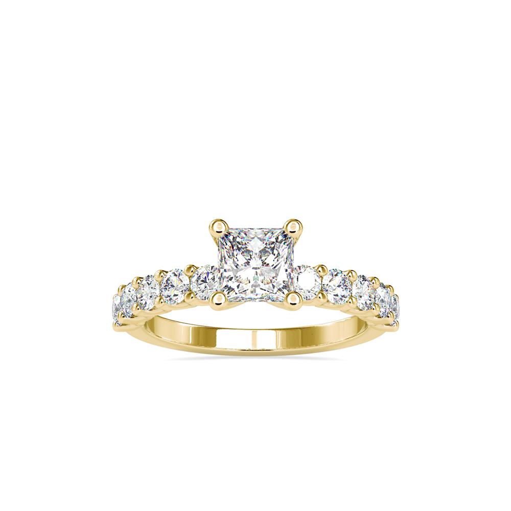 Princess Diamond Solitaire Engagement Ring