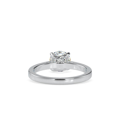 Petite Round Solitaire Engagement Ring