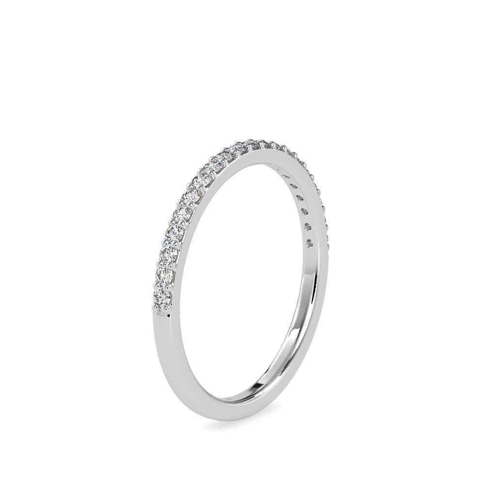 Petite Micropave Diamond wedding Ring