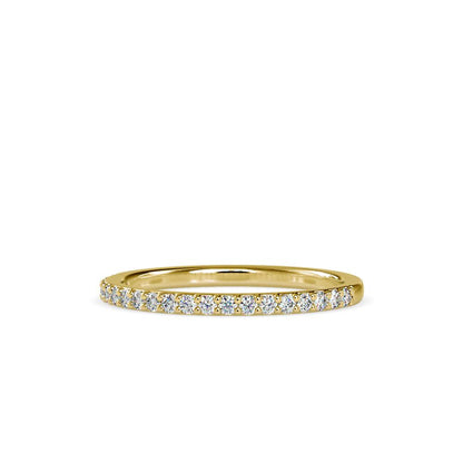 Petite Micropave Diamond wedding Ring