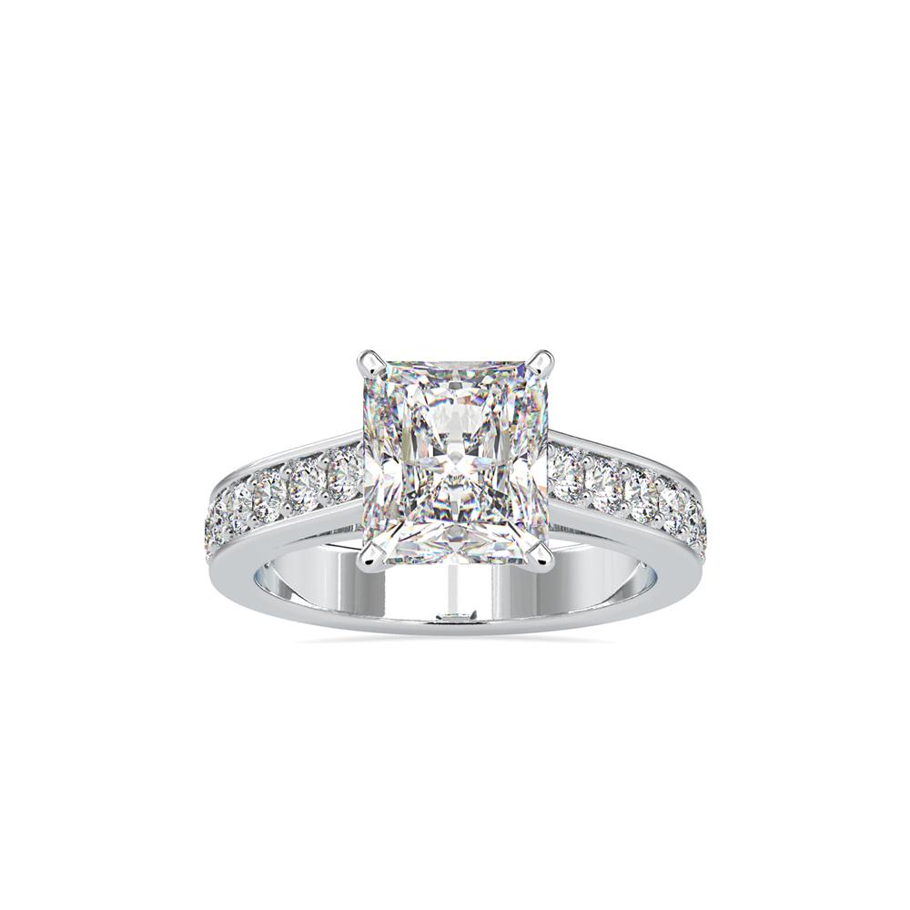 Modern Classic Princess Cut diamond Engagement Ring