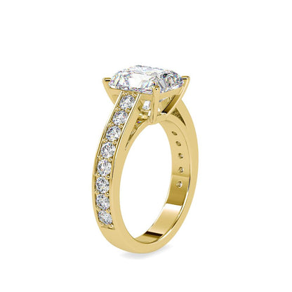Modern Classic Princess Cut diamond Engagement Ring