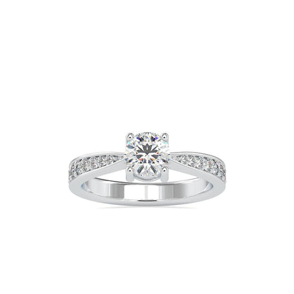 Ski Tip Sensation Engagement Ring