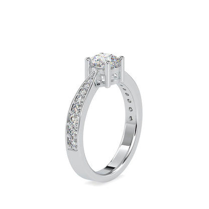 Ski Tip Sensation Engagement Ring