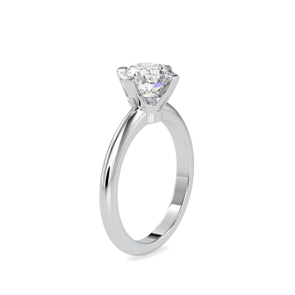 Knife Edge Star Set Solitaire