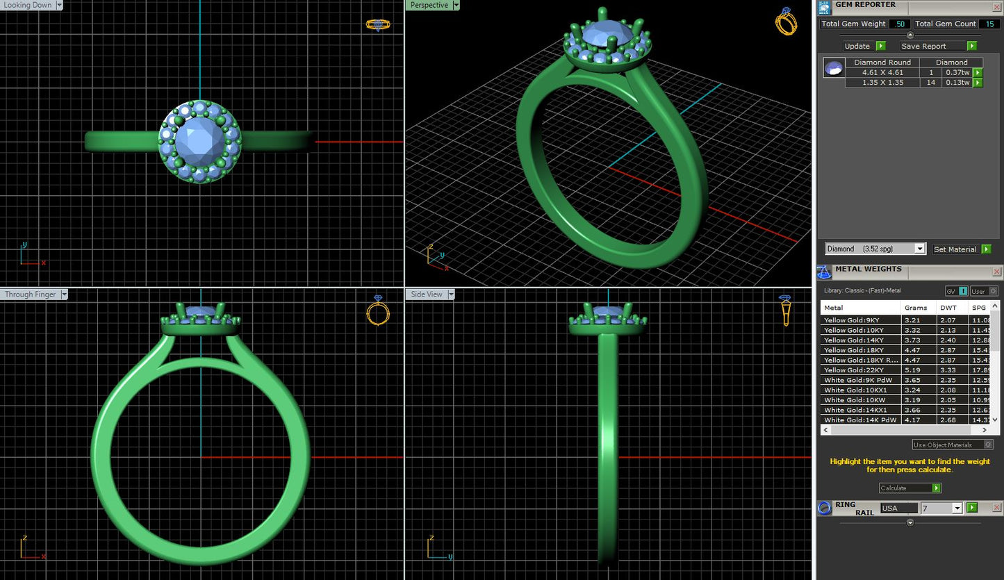 Holy Halo Engagement Ring