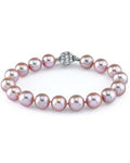 9-10mm Pink Freshwater Pearl Bracelet - AAAA Quality
