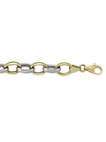 TECA01 - TWO TONE HOLLOW FANCY LINK
