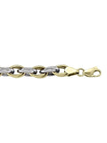 TECA08 - TWO TONE HOLLOW FANCY LINK