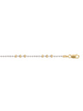 N2427 - TWO TONE STATION BEAD ANKLET