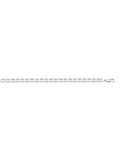 N313W - WHITE GOLD SOLID FLAT ANCHOR LINK