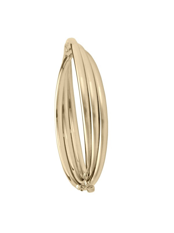 N5715 - YELLOW GOLD FANCY BANGLE