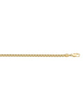 N601 - YELLOW GOLD HOLLOW BOX LINK