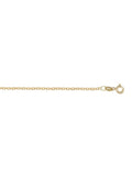 N605-LT - YELLOW GOLD OPEN CABLE LINK