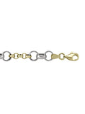 TWO TONE HOLLOW ROLO LINK